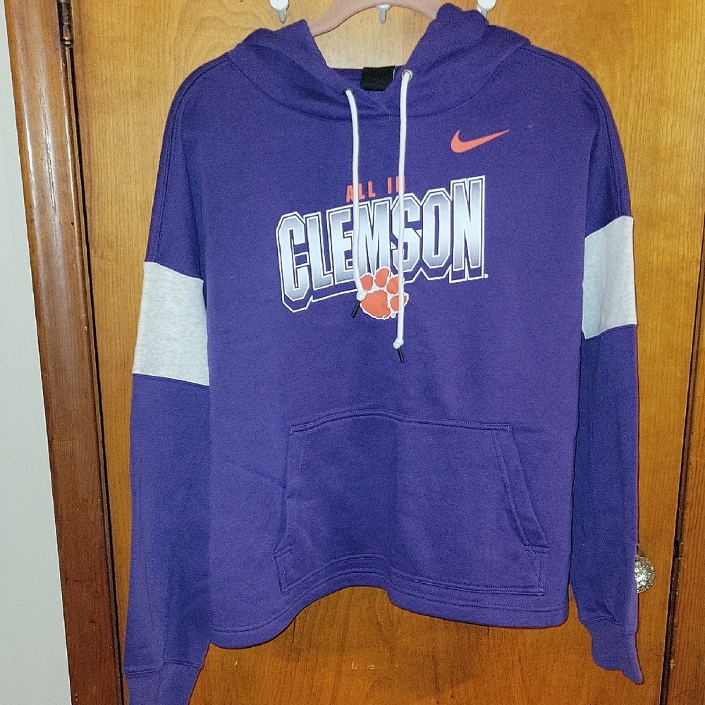 Nike Purple Clemson Hoodie Nwt